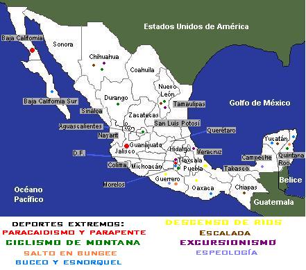 Mapa De Los Principales Rios De Mexico Con Nombres
