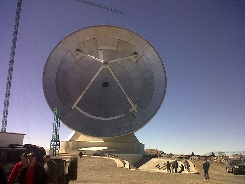 el gran telescopio milimtrico en puebla