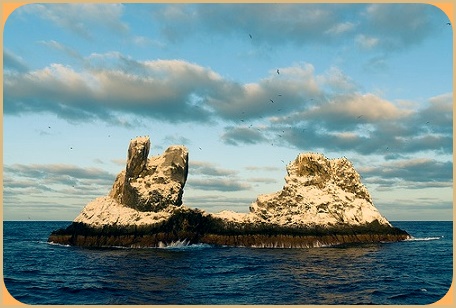 isla roca partida