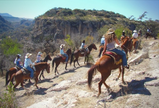 montar a caballo en san miguel de allende