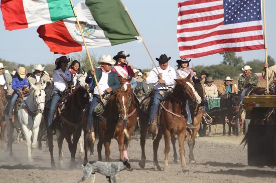 cabalgata en candela