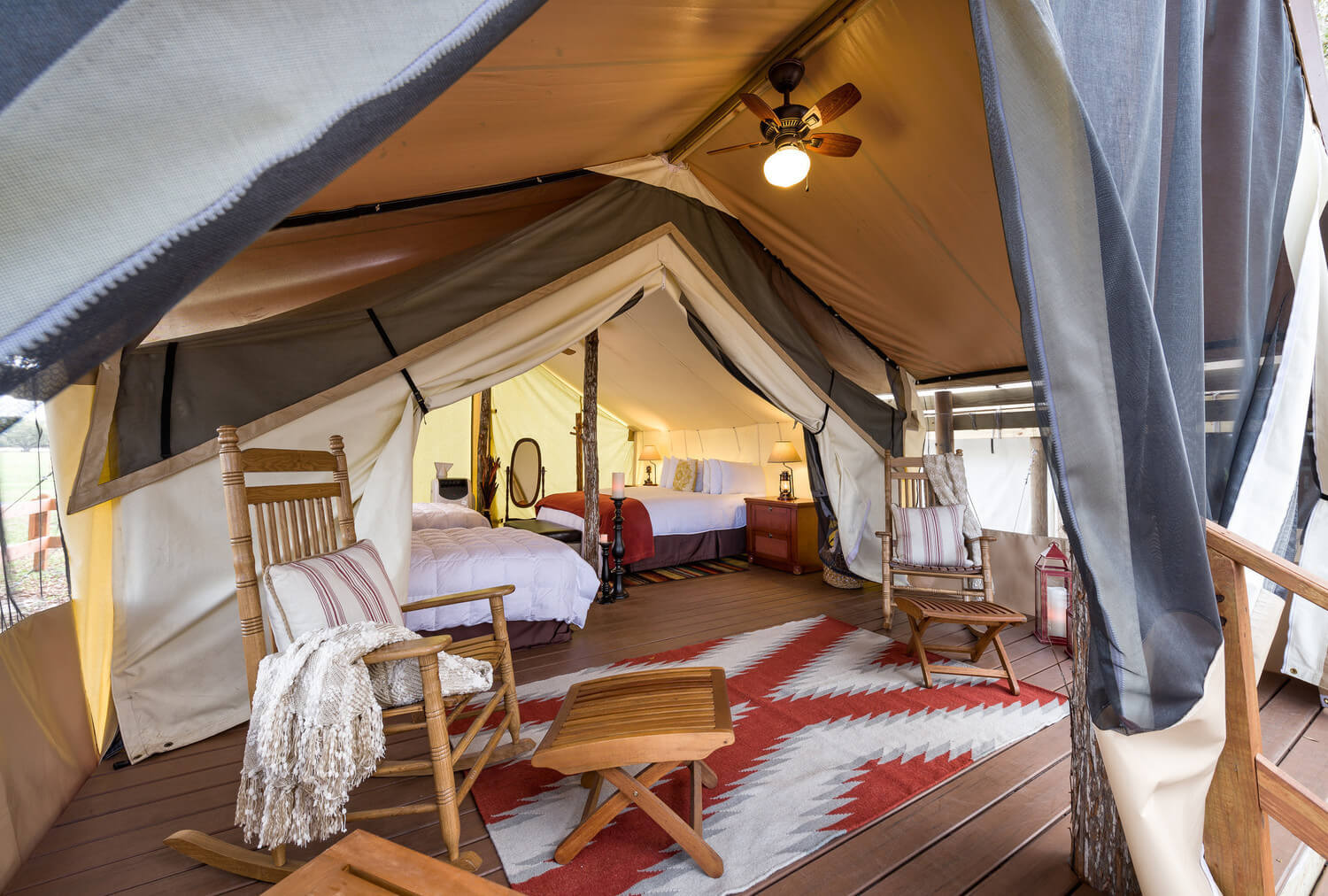 qué es el glamping