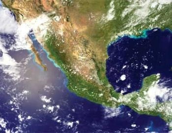 imagen satelital de mxico