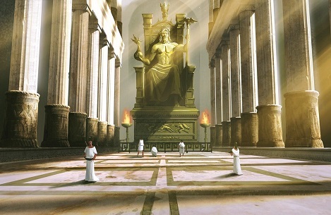 la estatua de zeus