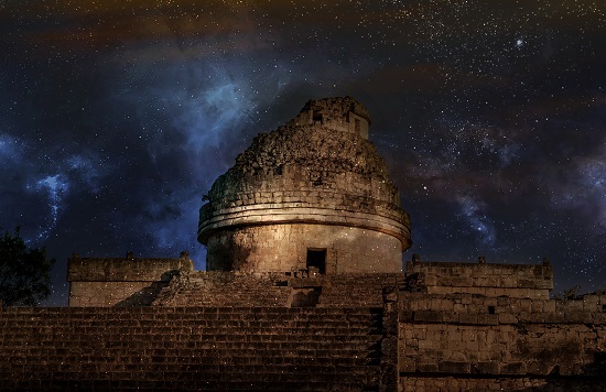 observatorio en chichen itza