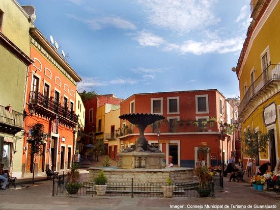 plaza del baratillo, guanajuato