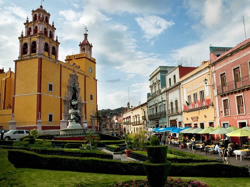 plaza la paz, guanajuato