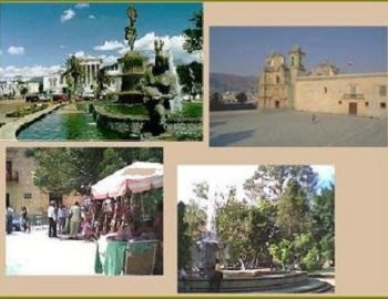 plazas y jardines de la ciudad de oaxaca