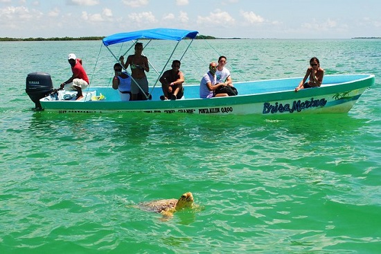 turismo en la reserva de la biosfera de sian kaan