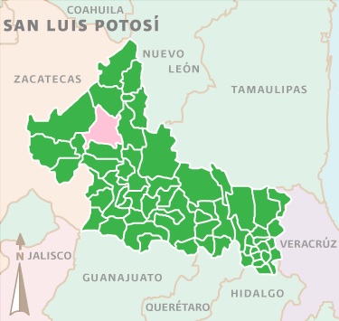 ubicación de san luis potosí