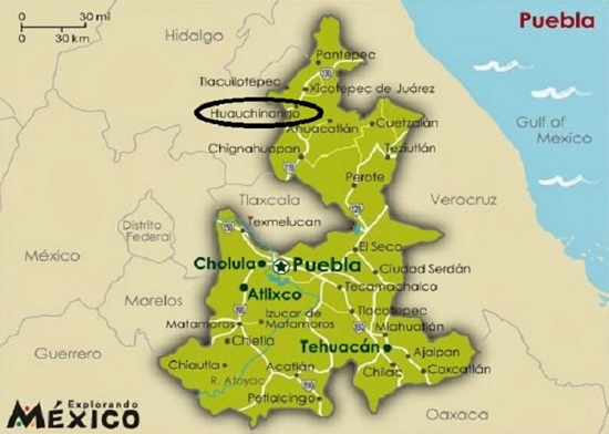 ubicacin de huauchinango