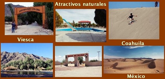 atractivos naturales de viesca, coahuila