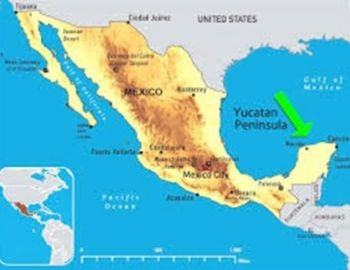 ubicacin del estado de yucatn