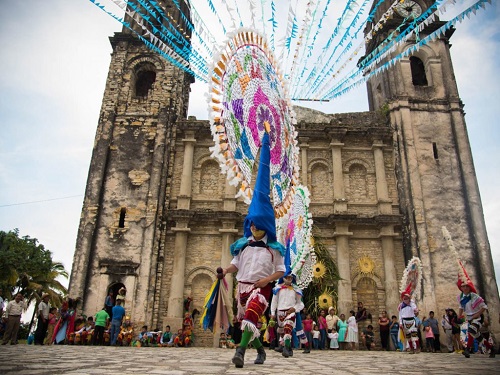 penachos de los danzantes